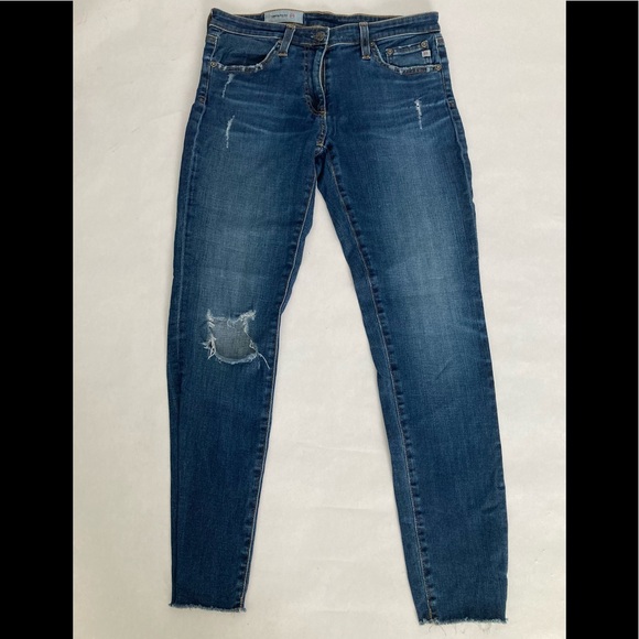 AG distressed legging ankle jeans! - Picture 14 of 16